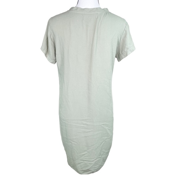 Cloth & Stone Olive Green T-Shirt Dress - Picture 3 of 7